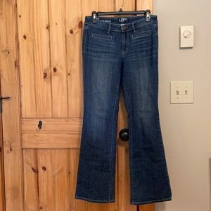 LOFT Original Bootcut Jeans 6 Petite